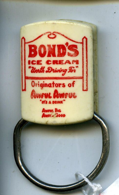          Bond's Ice Cream Key Ring picture number 1
   