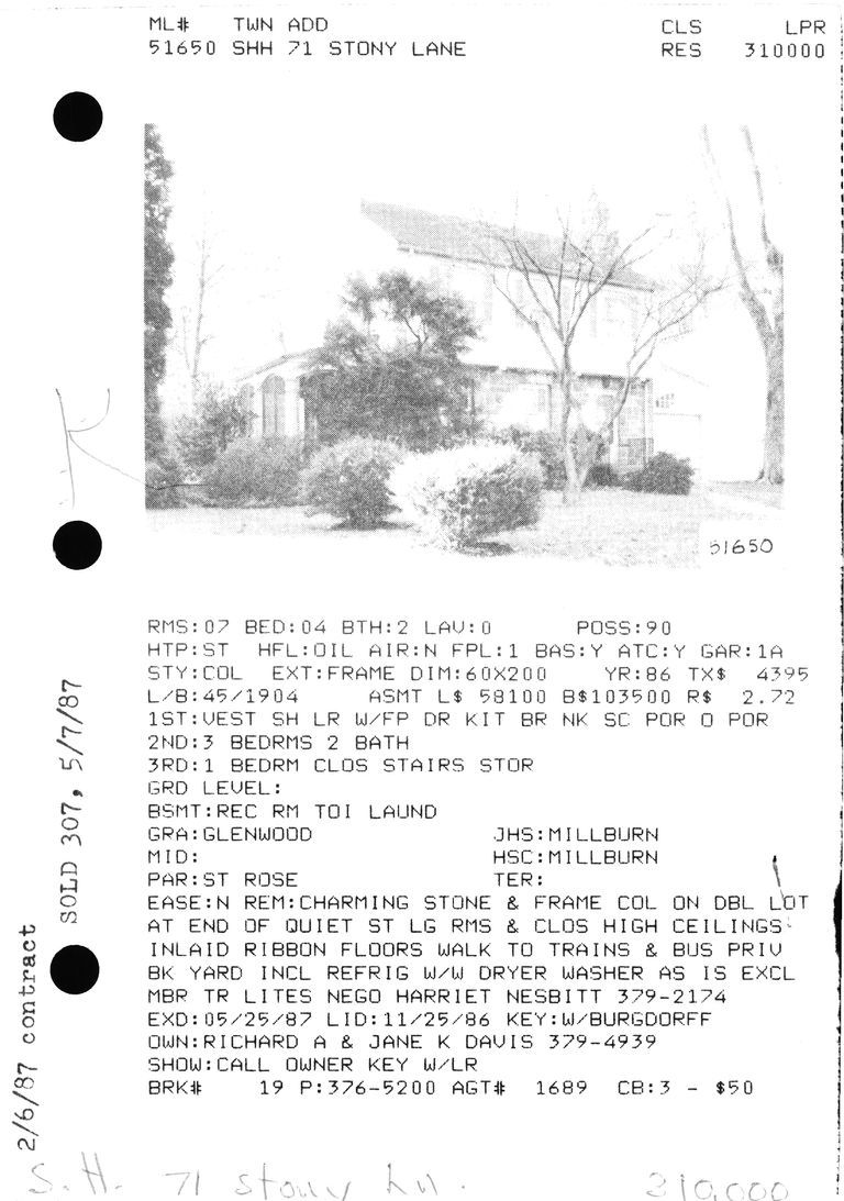          71-STONY-LANE picture number 1
   