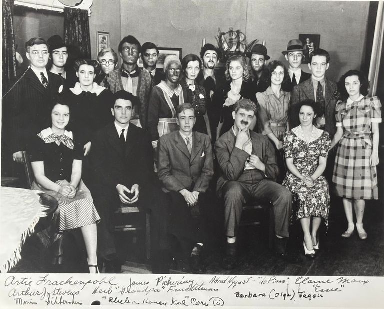          Millburn High School: You Can't Take It With You Cast, 1940 picture number 1
   