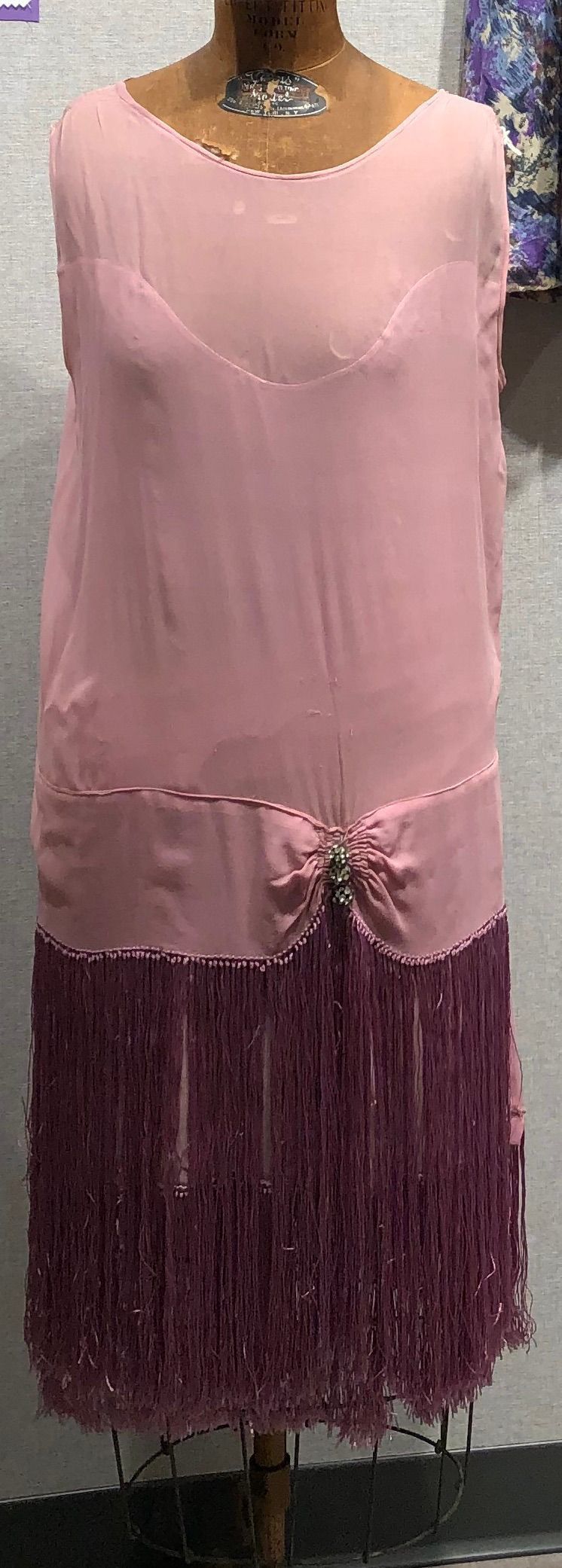          Dress: Pink Fringed Dress, 1920s picture number 1
   