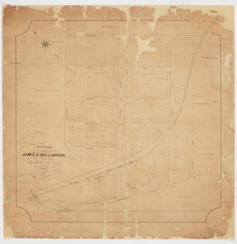          Map: James A. Williamson Map of Wyoming Development, 1871 picture number 1
   
