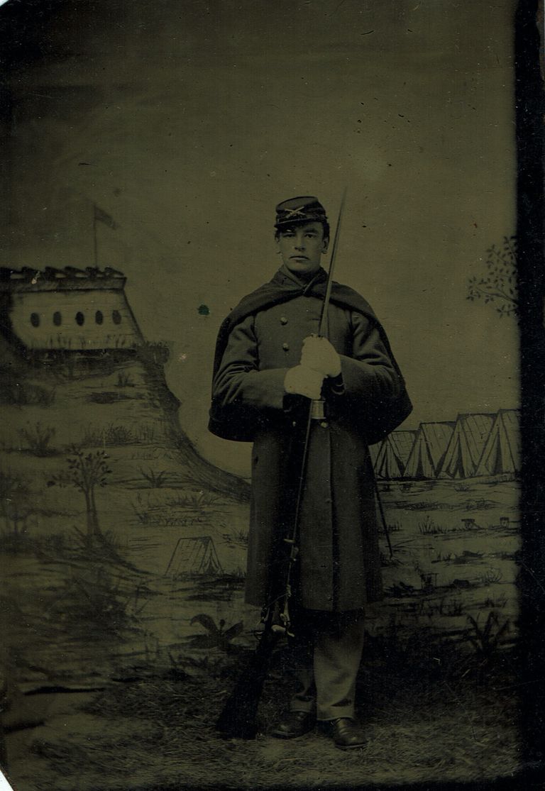          Civil War Solider Tintypes picture number 1
   