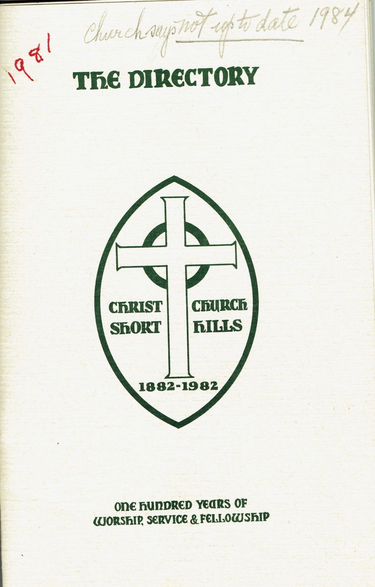          Christ Church: Directory, 1981 picture number 1
   