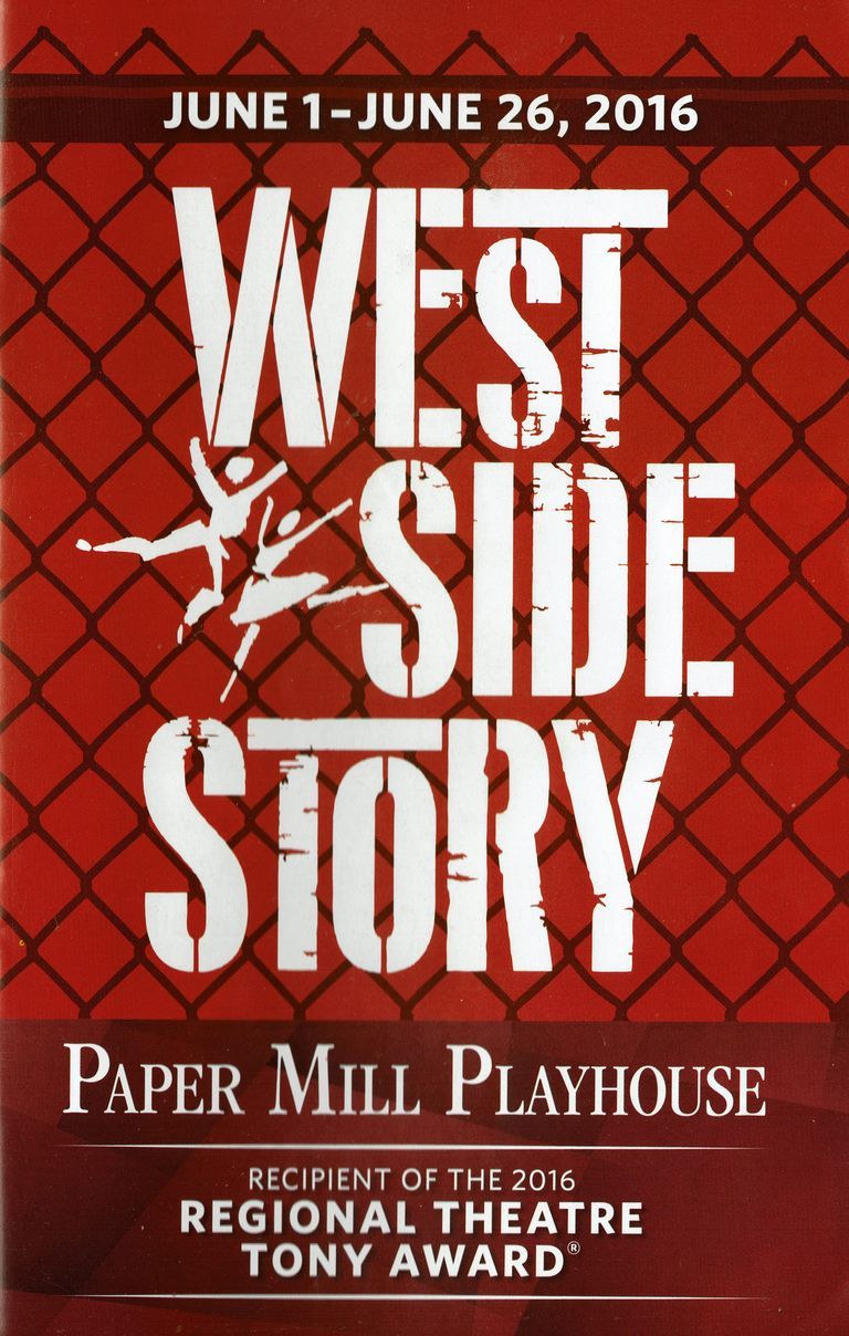          Paper Mill Playhouse Program: West Side Story, 2016 picture number 1
   