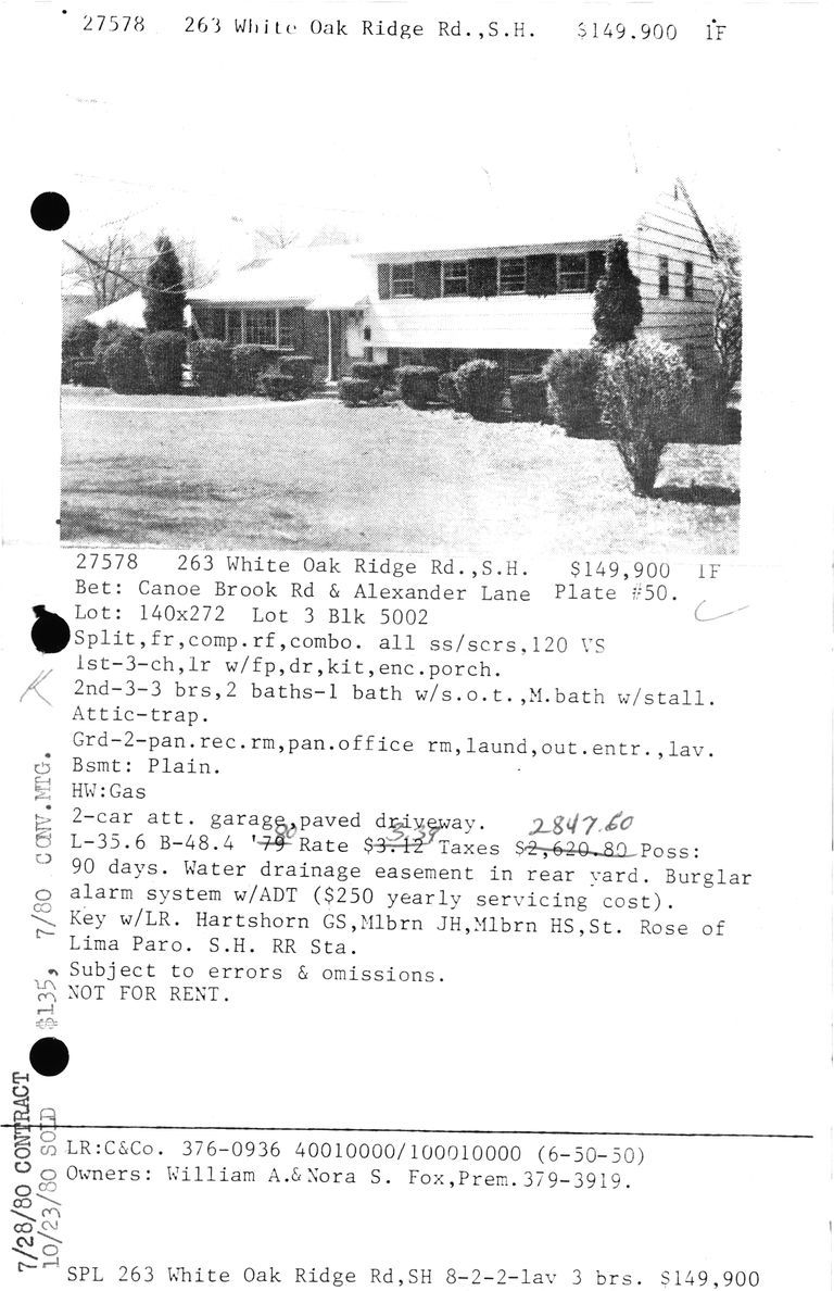          263-WHITE-OAK-RIDGE-ROAD picture number 1
   