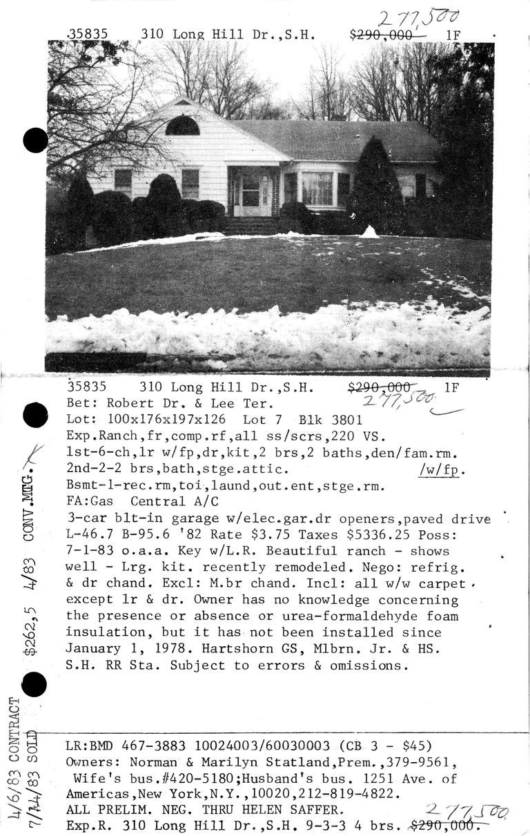          310 LONG HILL DRIVE picture number 1
   