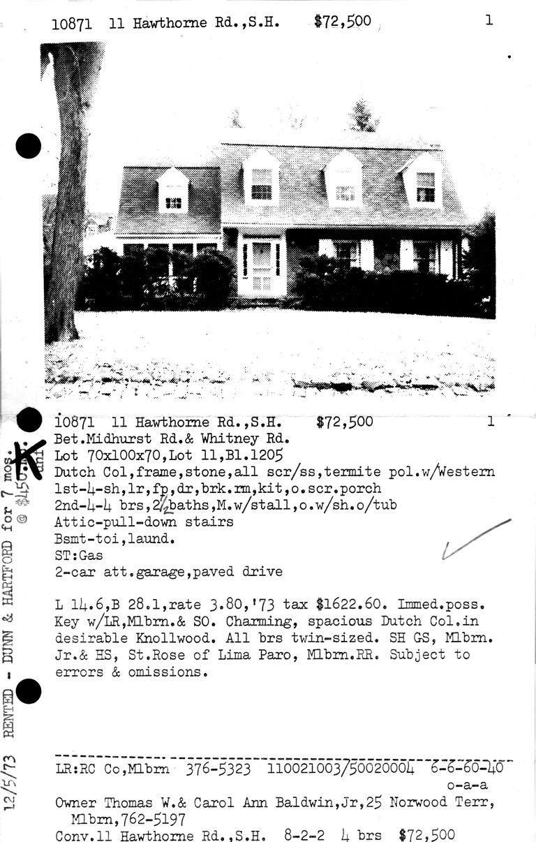          11 HAWTHORNE ROAD picture number 1
   