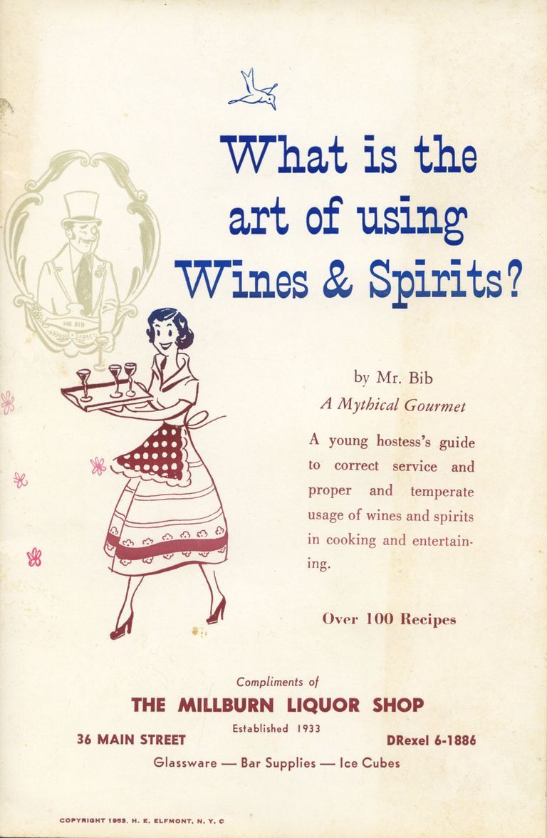          Millburn Liquor Shop: What is the Art of Using Wines & Spirits Brochure, 1953 picture number 1
   