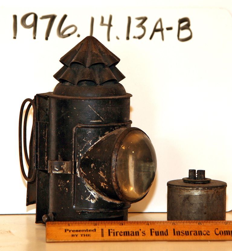          Kahn Collection: Black Painted Metal Railroad or 