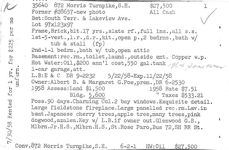          872-MORRIS-TURNPIKE picture number 1
   