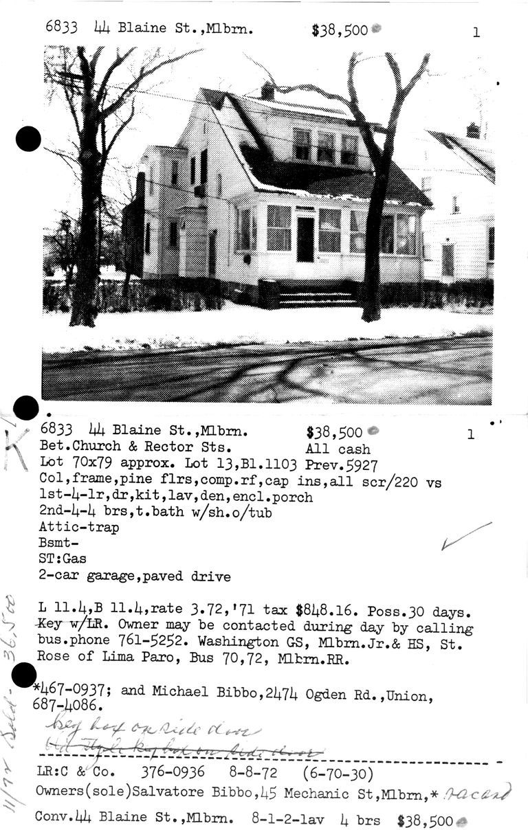          44 BLAINE STREET picture number 1
   