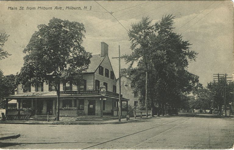          Main Street: Main Street from Millburn Ave, 1908 picture number 1
   