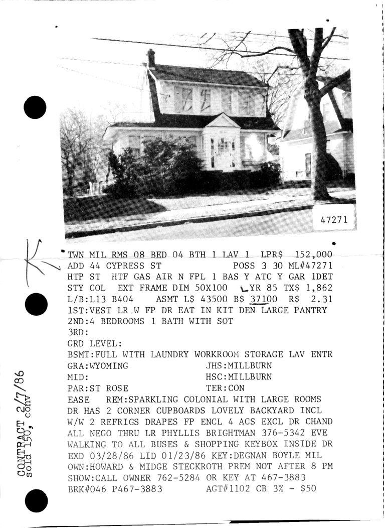          44 CYPRESS STREET picture number 1
   