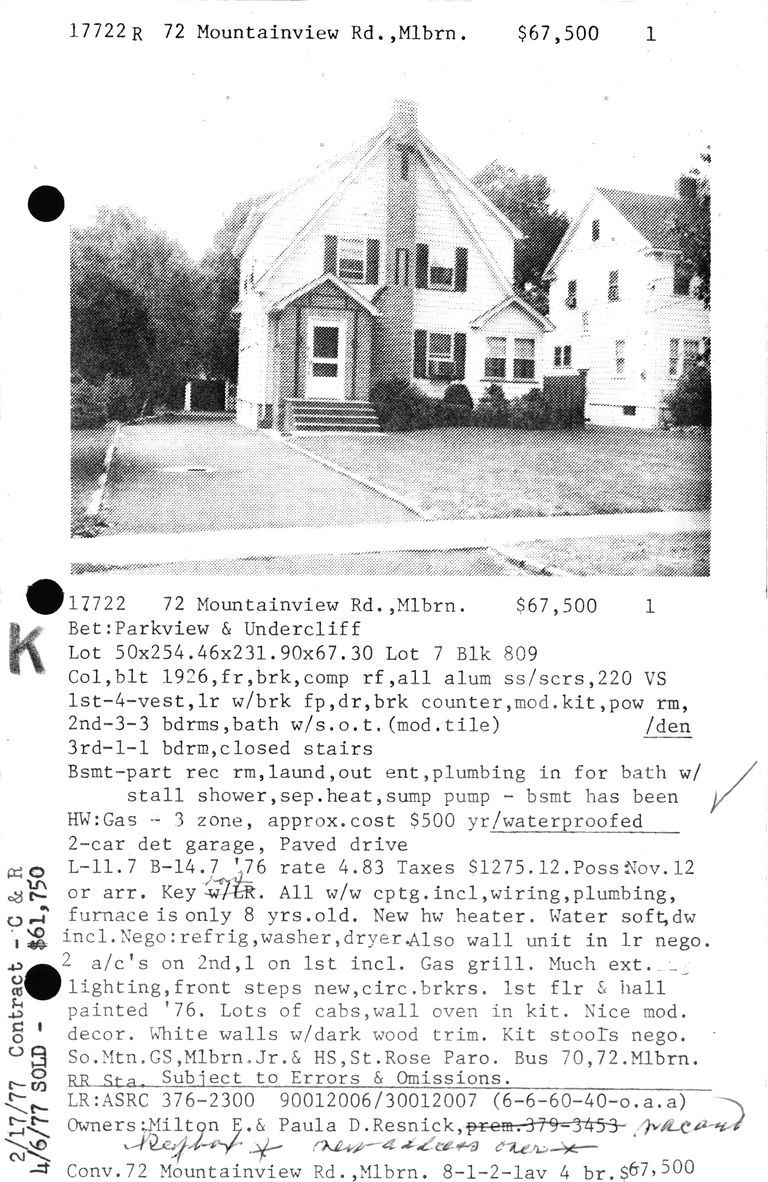          72-MOUNTAINVIEW-ROAD picture number 1
   