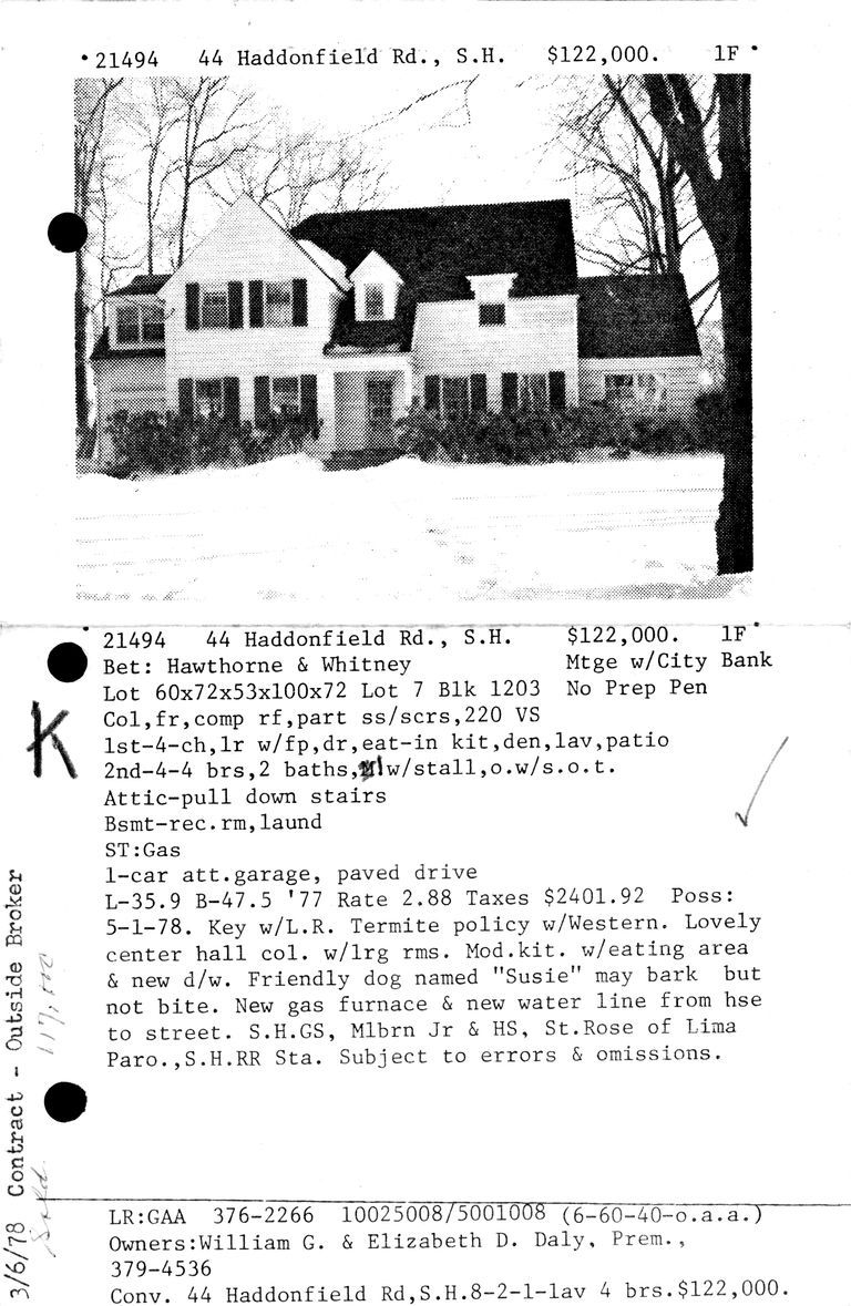          44 HADDONFIELD ROAD picture number 1
   