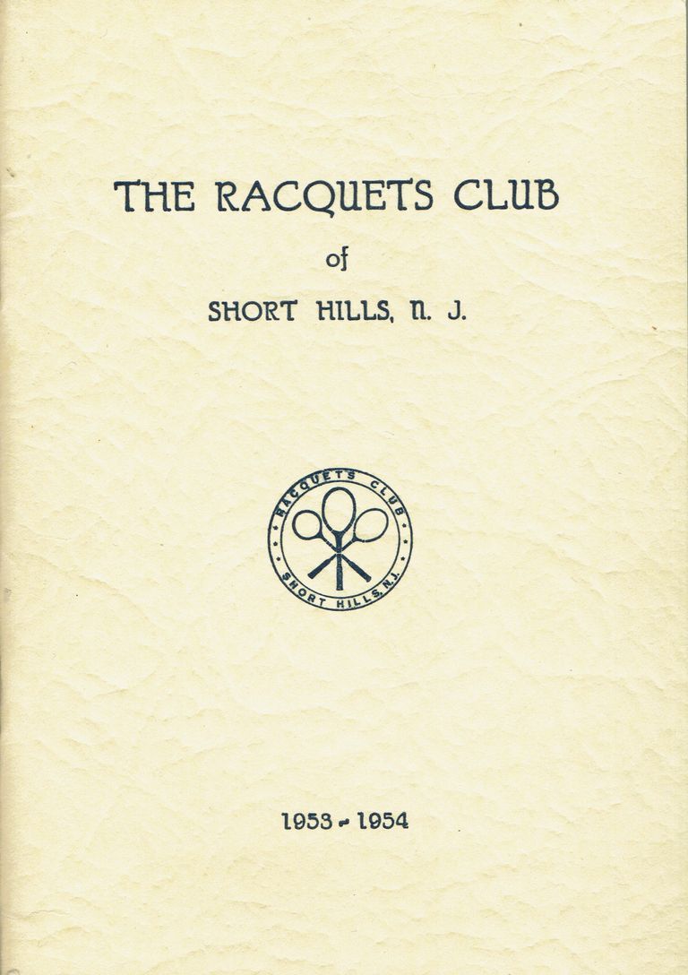          Racquets Club: Racquets Club Short Hills Yearbooks, 1953-4, 1954-5, 1960-61 picture number 1
   