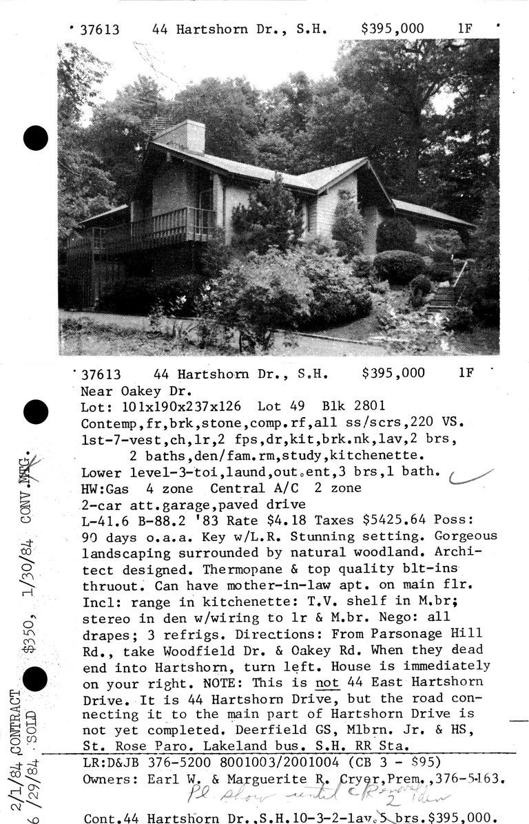          44 HARTSHORNE DRIVE picture number 1
   