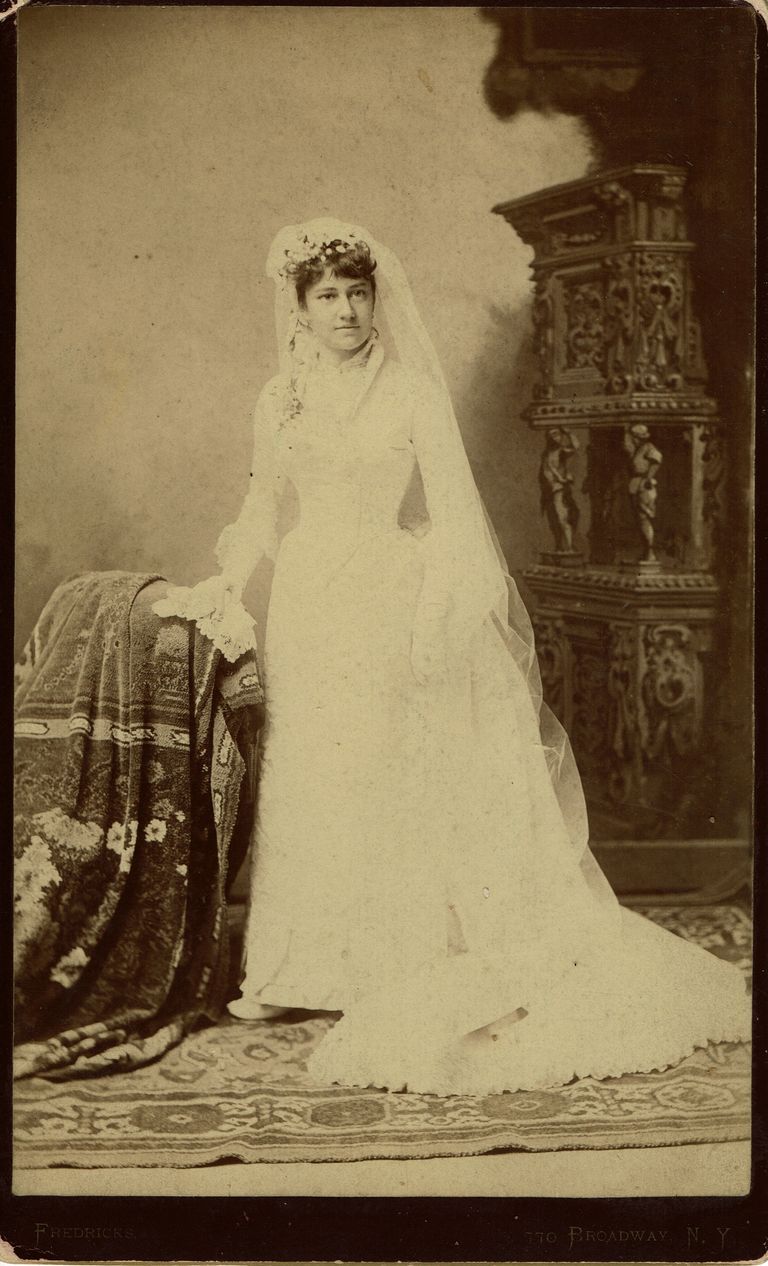          Brison: Emilie Benson Welsh in Her Wedding Gown, 1885 picture number 1
   