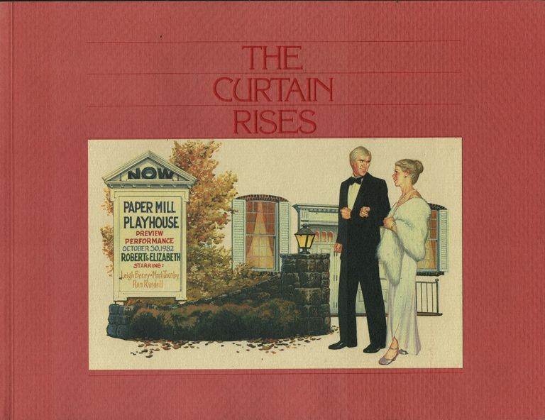          Paper Mill Playhouse Dedication Book The Curtain Rises, 1982 picture number 1
   