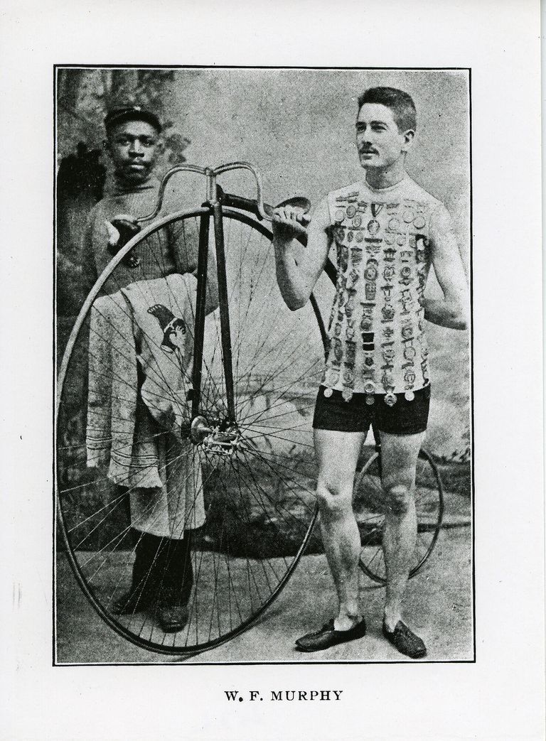 Image ID #253, source: Irvington-Millburn or American Cycling Derby Program, 1900