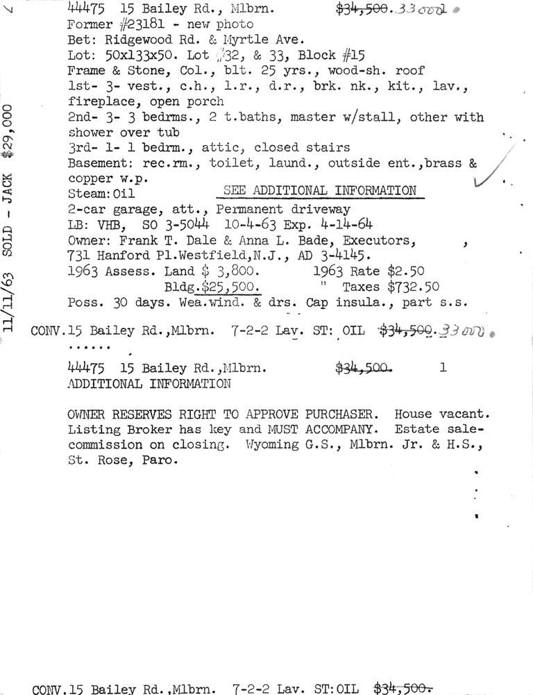          15 BAILEY ROAD picture number 1
   