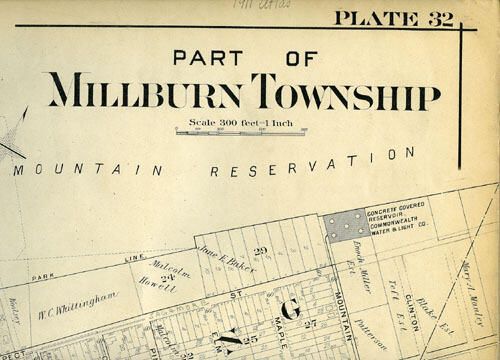          Map: Mueller Map of Wyoming Section of Millburn Township, 1906 picture number 1
   