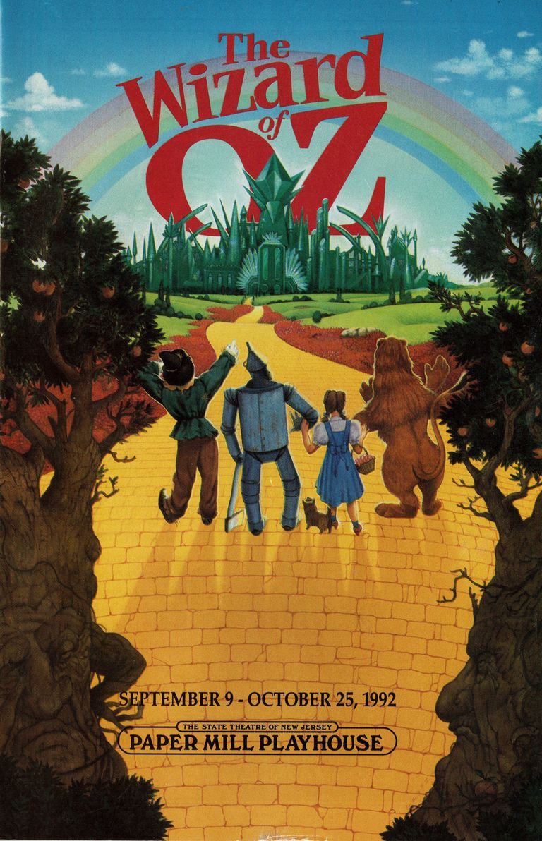          Paper Mill Playhouse Program: The Wizard of Oz, 1992 picture number 1
   