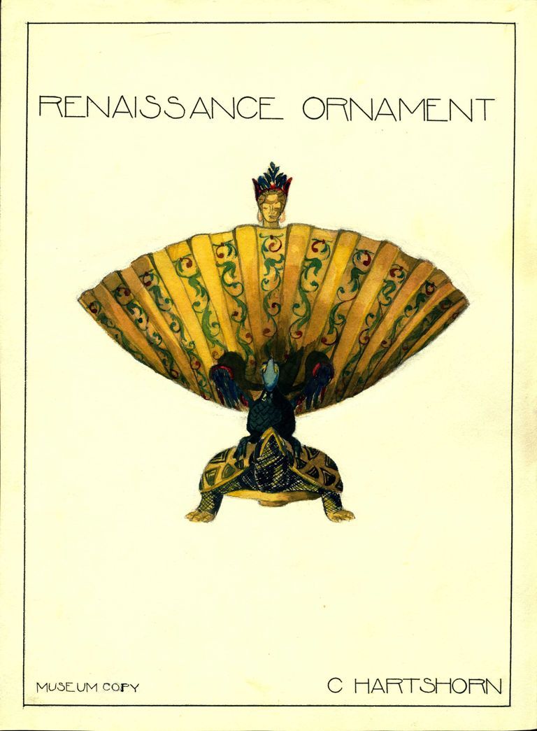          Hartshorn: Cora Hartshorn Renaissance Ornament Design picture number 1
   