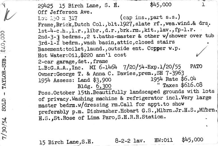          15 BIRCH LANE picture number 1
   