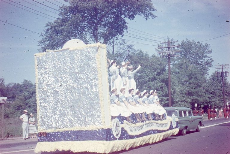          Centennial Parade: Nurses Float, 1957 picture number 1
   