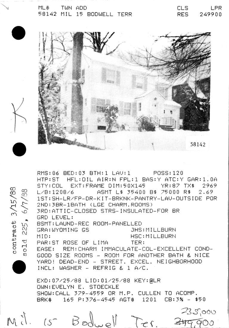          15 BODWELL TERRACE picture number 1
   