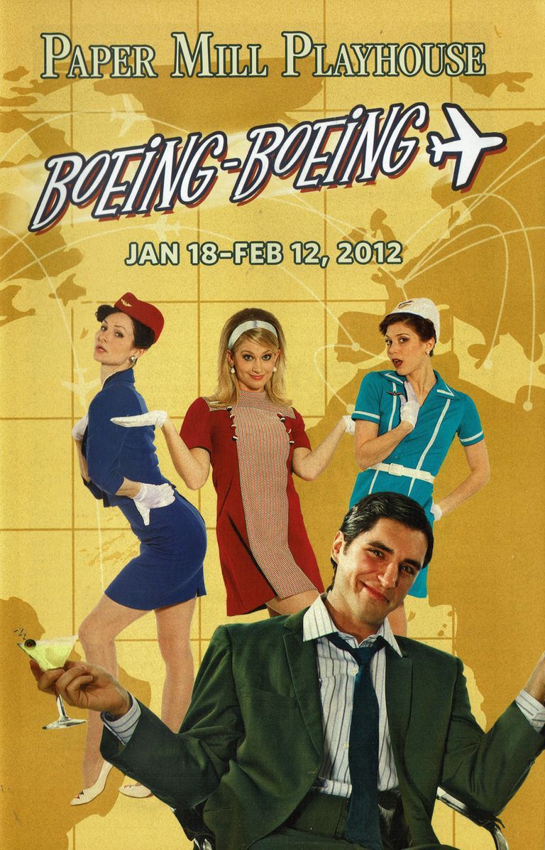          Paper Mill Playhouse Program: Boeing-Boeing, 2012 picture number 1
   
