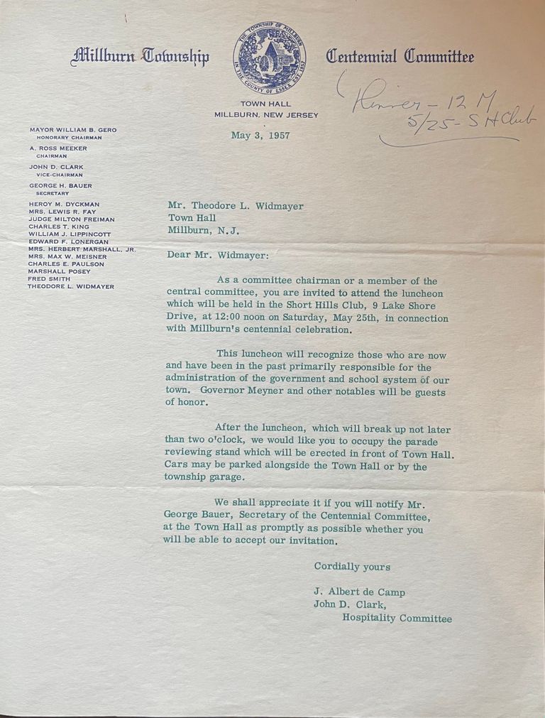          Centennial: Various Letters of Correspondence (1957) picture number 1
   