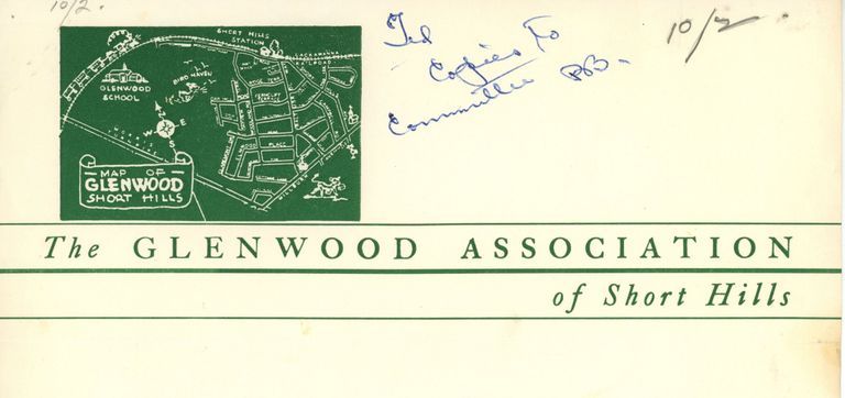          Glenwood: Glenwood Association of Short Hills Papers picture number 1
   