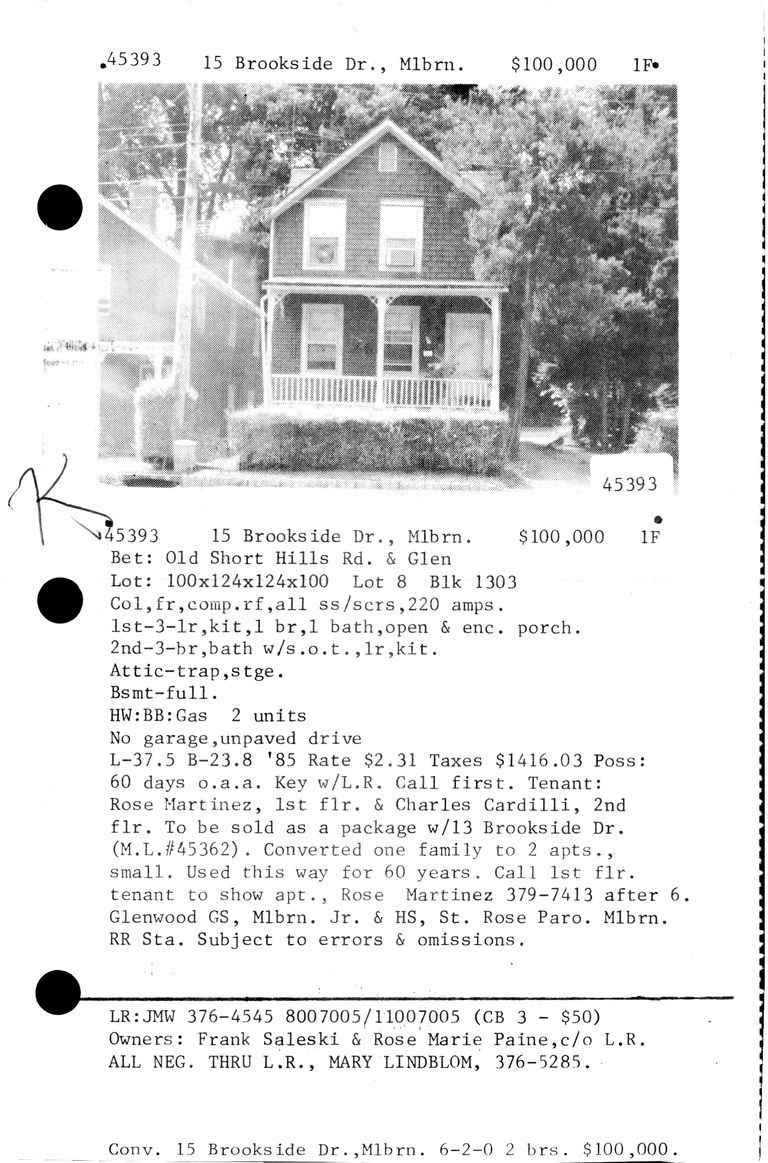          15 BROOKSIDE DRIVE picture number 1
   