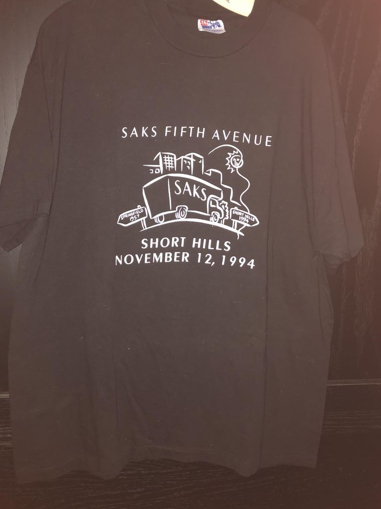          Shirts and Jacket: Saks 5th Avenue Short Hills Mall, 1994, Bagel Chateau, Racquets Club Short Hills picture number 1
   