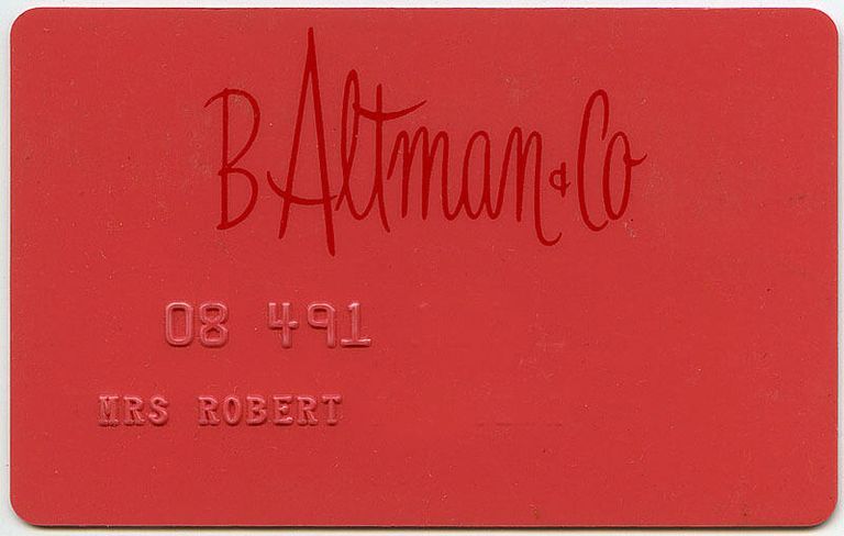          B. Altman Credit/Charge Card picture number 1
   