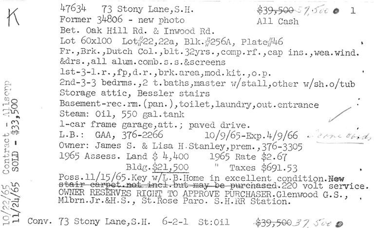          73-STONY-LANE picture number 1
   