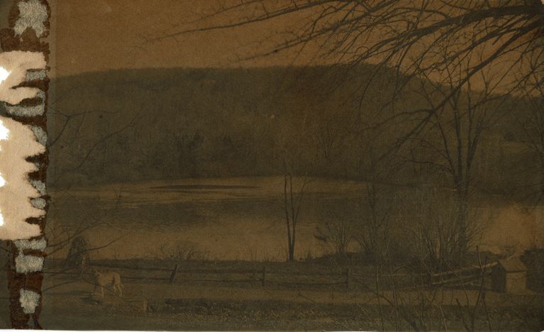          Brison: View of Pond from Brison Estate, 1890 picture number 1
   