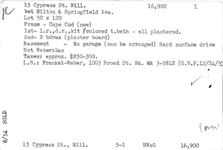          15 CYPRESS STREET picture number 1
   