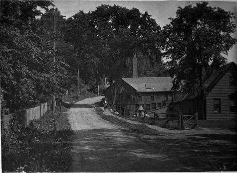          Brookside Drive with boy on a bike on the sidewalk; Image Id #260
   