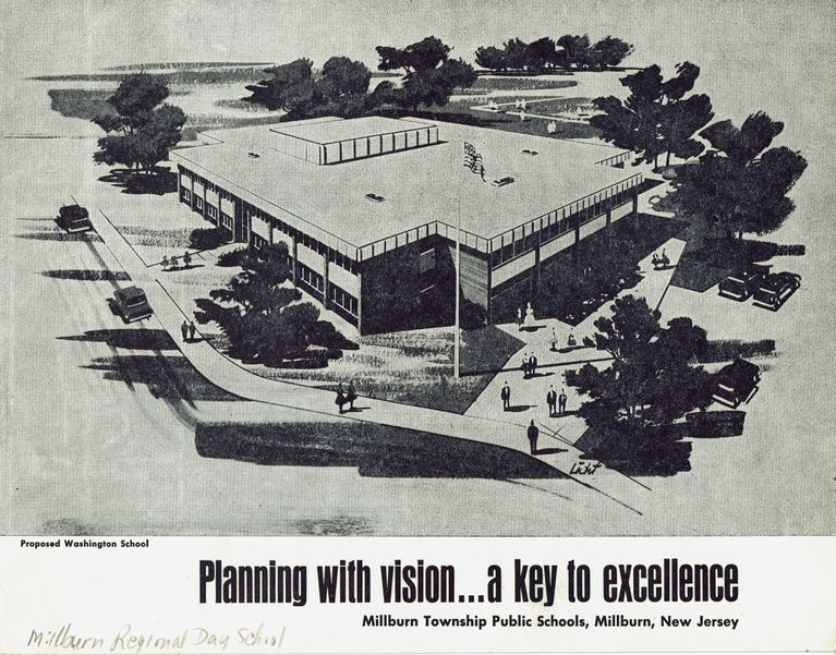          New Washington School and Education Center in Millburn Referendum, 1966 picture number 1
   