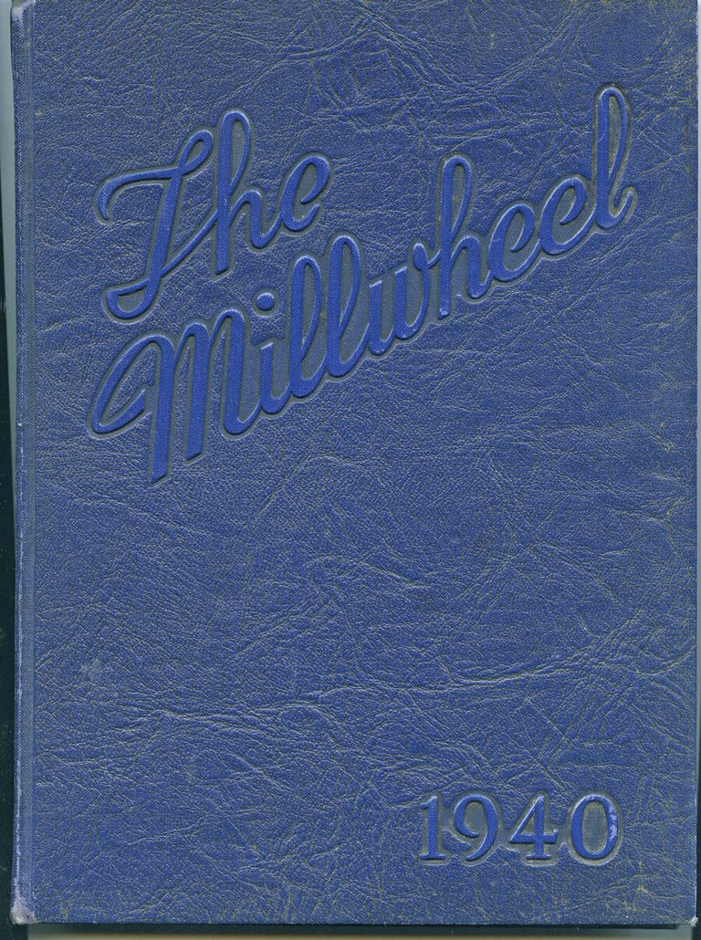          1940 Millburn High School Millwheel Yearbook picture number 1
   