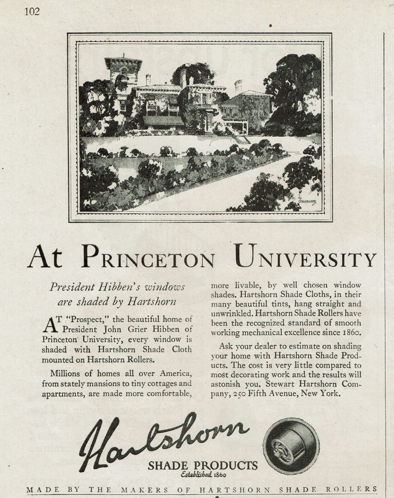          Hartshorn: Hartshorn Roller Shades at Princeton University Advertisement picture number 1
   