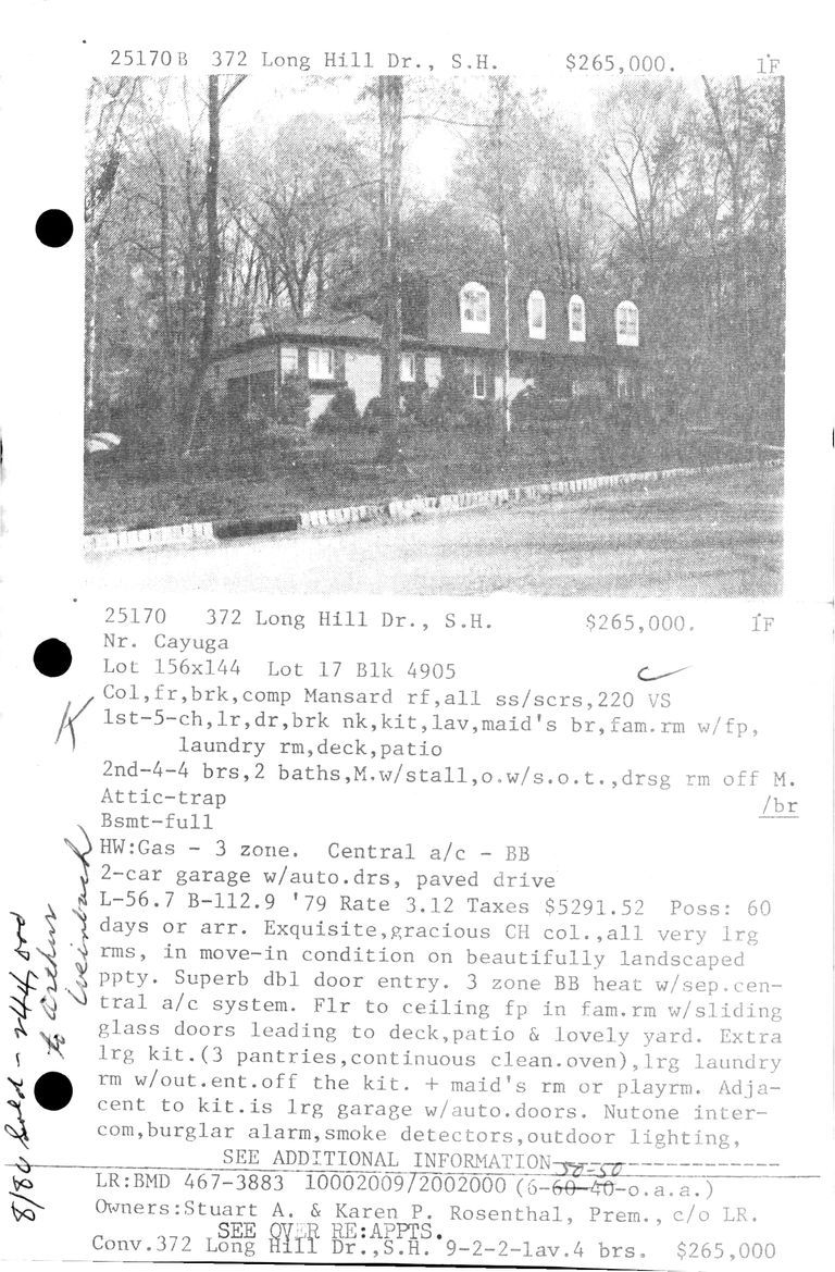          372 LONG HILL DRIVE picture number 1
   