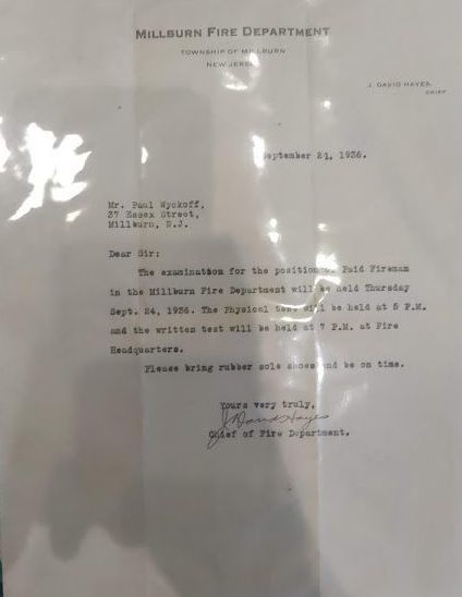          Fire Department: Job Interview letter for Fireman position picture number 1
   