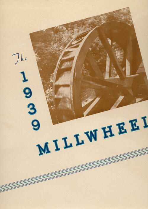          1939 Millburn High School Millwheel Yearbook picture number 1
   