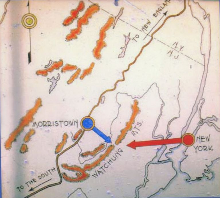          Battle of Springfield: Maps of the Route to Battle picture number 1
   