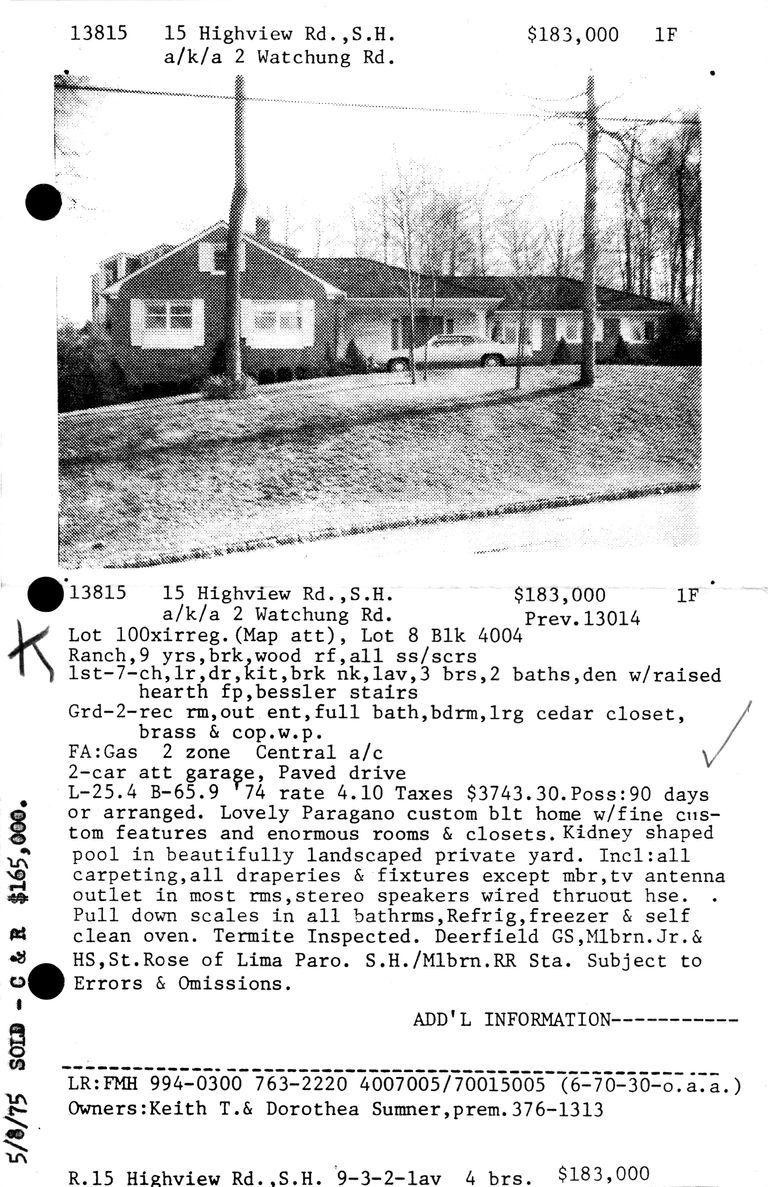          15 HIGHVIEW ROAD picture number 1
   