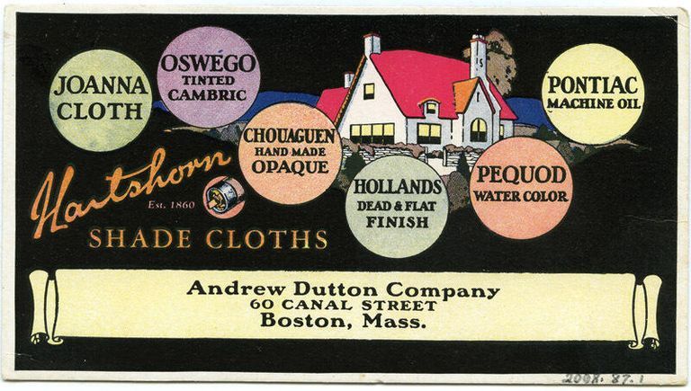          Hartshorn: Shade Cloths Blotter picture number 1
   